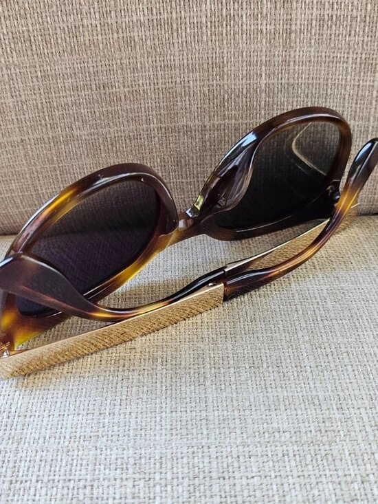 Jimmy Choo Women Sunglasses Vivy Havana Brown Eyewear Round Shades Made Italy main image 7